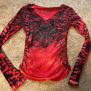 Medium Affliction long sleeve shirt